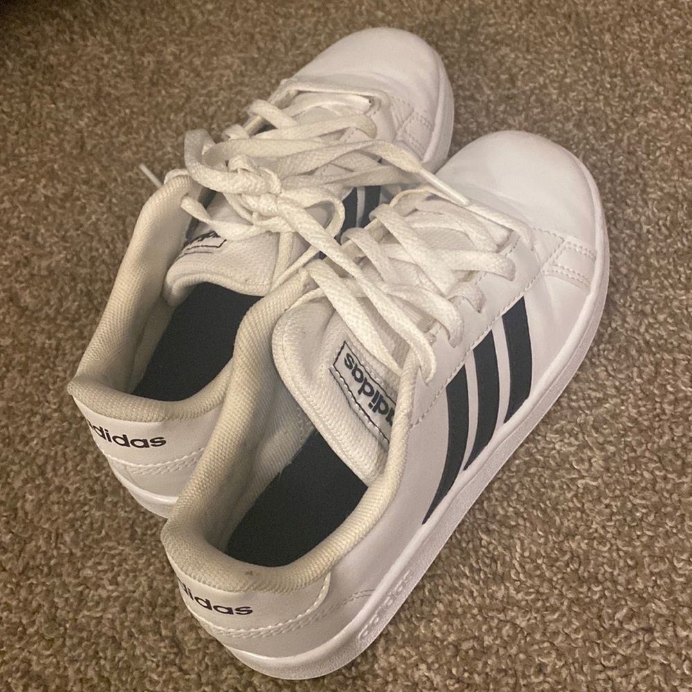 Adidas size 1 sneakers